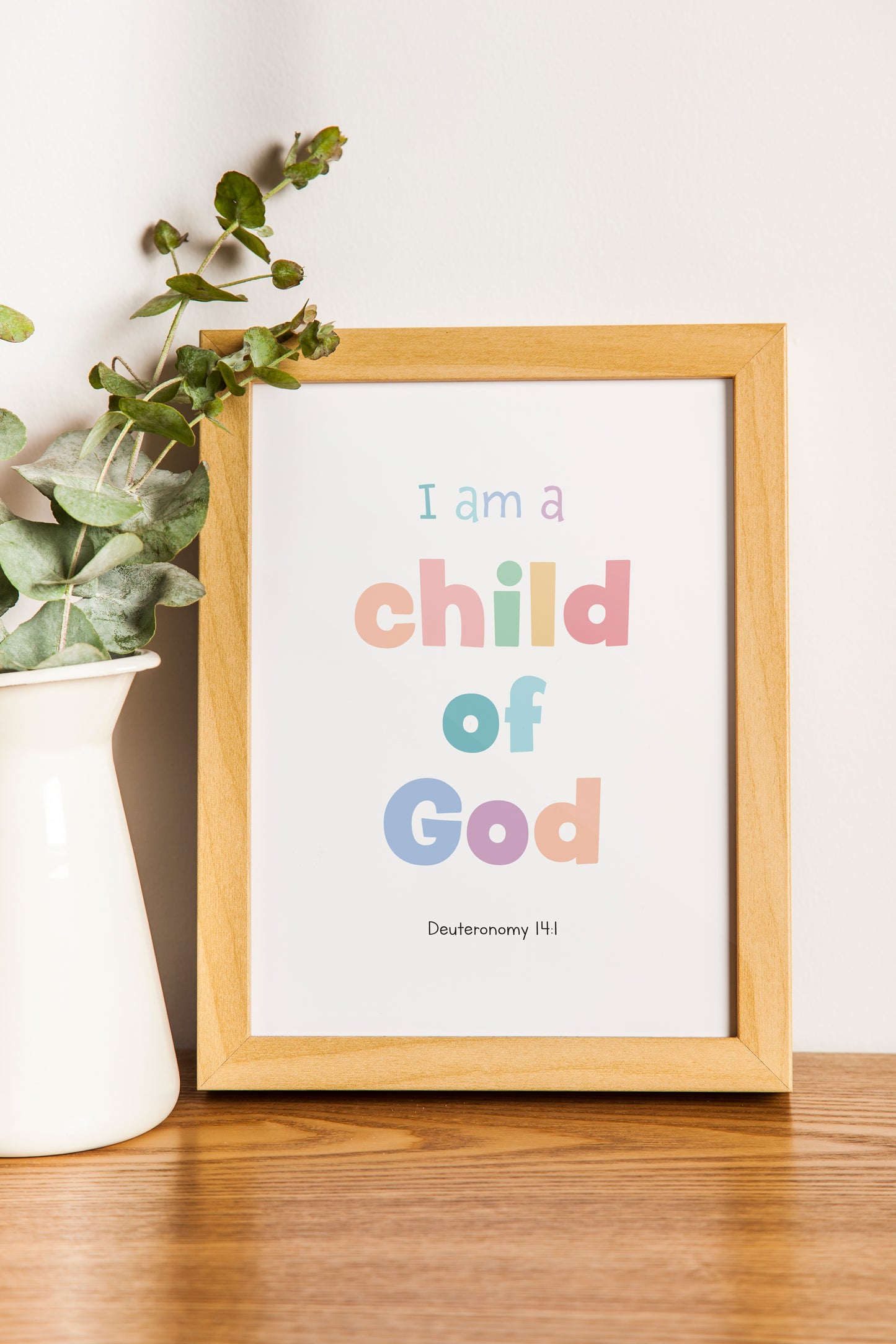 'I am a Child of God' print