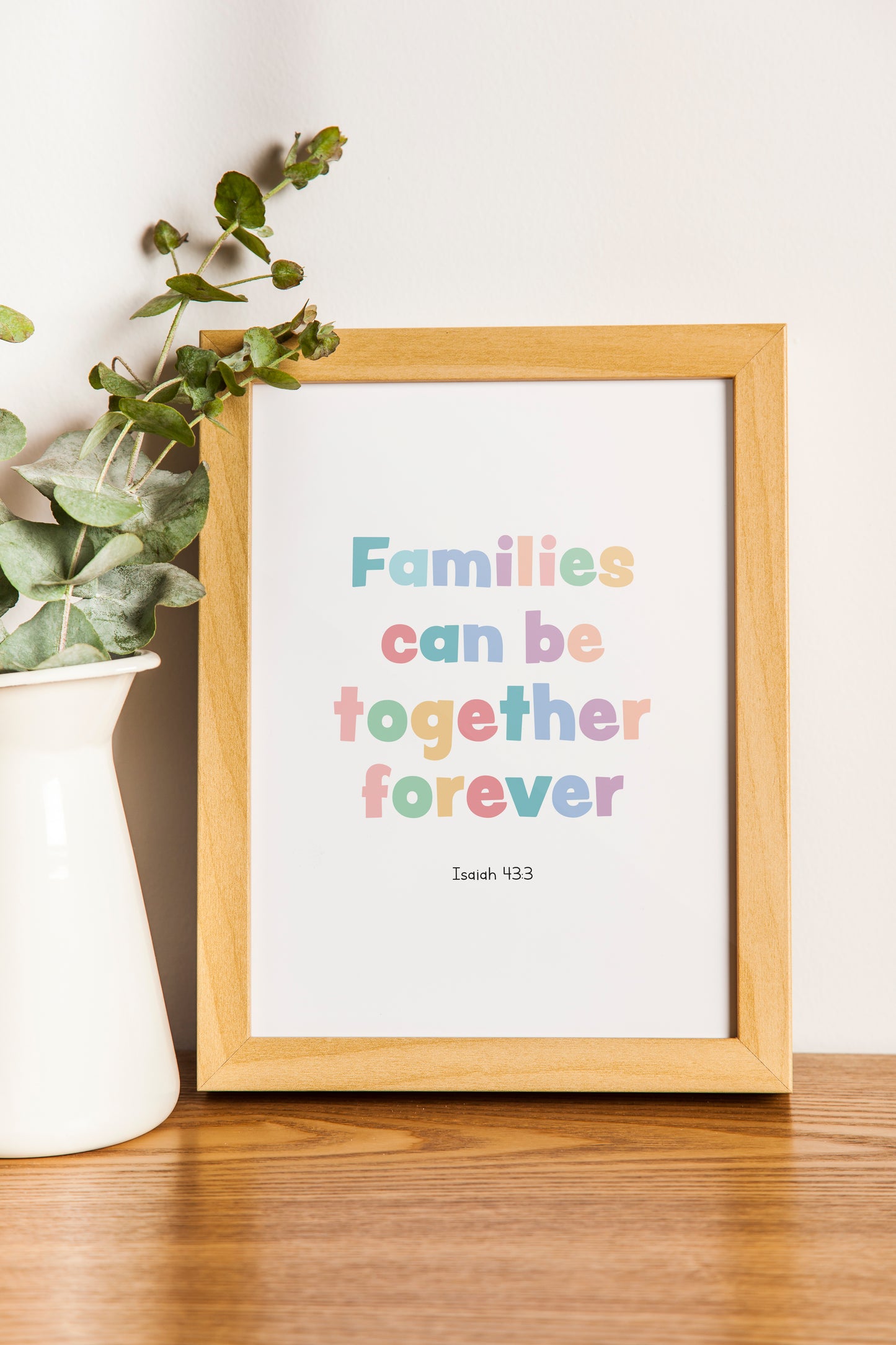 'Families Are Forever' print